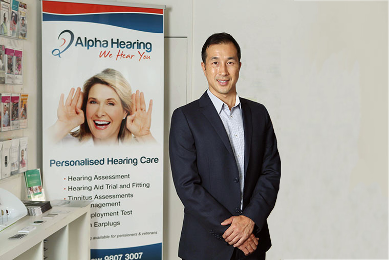 Michael Wong and Eugene Chang audiology services