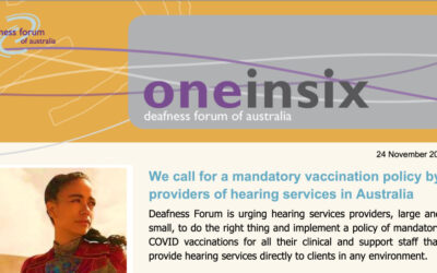 Interesting News from Deafness Forum of Australia
